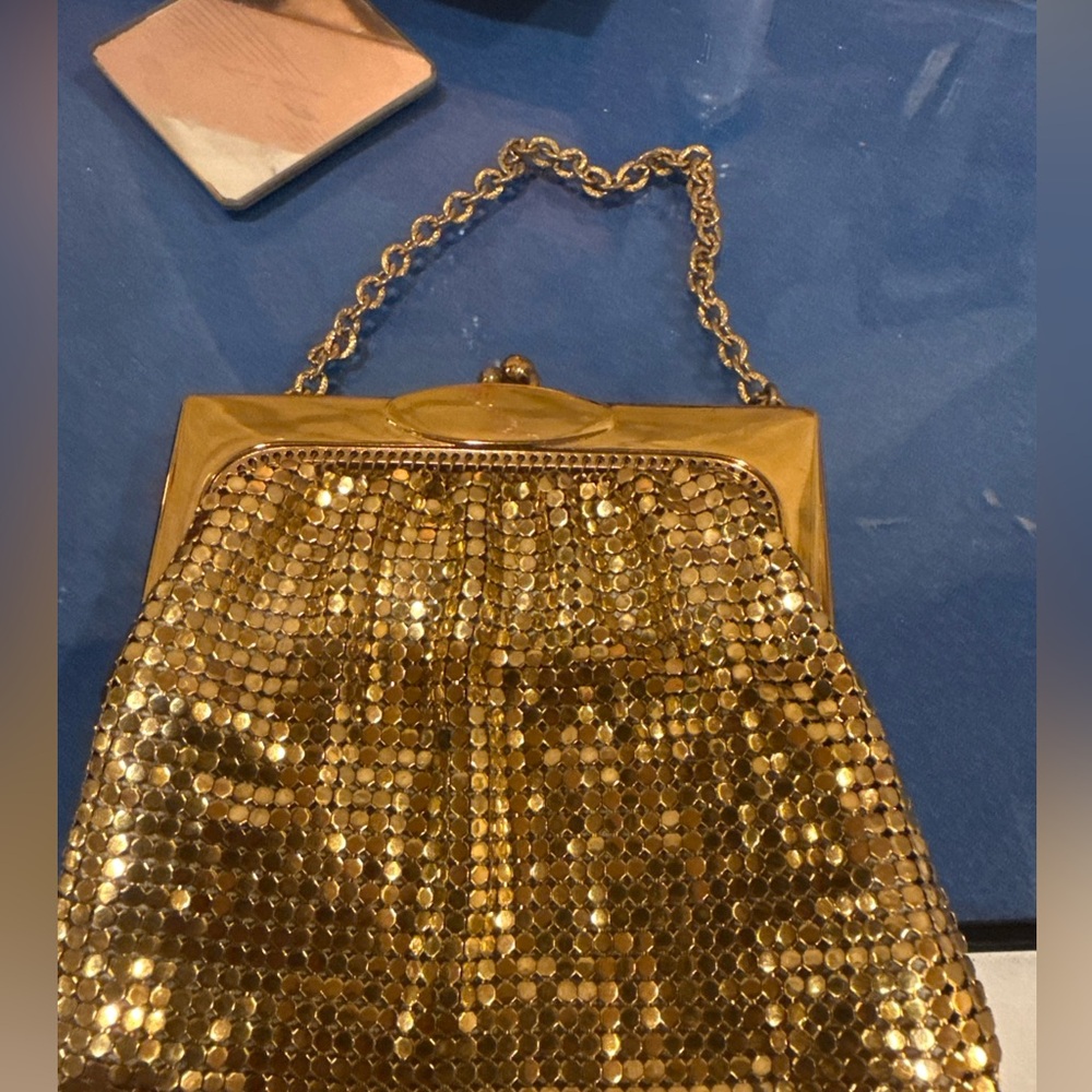 Gold Chain Evening Bag